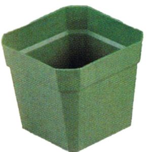 Green Square Pots