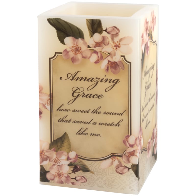 Battery Candle Amazing Grace 1 Battery Candle Amazing Grace