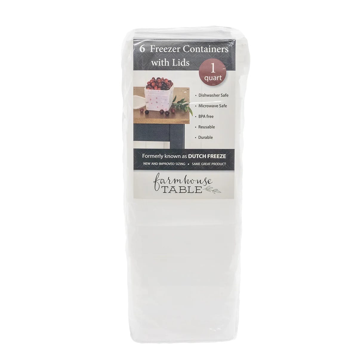Dutch Freeze Boxes & Lids 1 Dutch Freeze Boxes & Lids