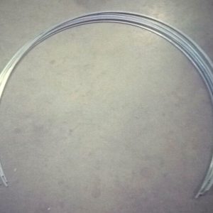 Row Cover Hoops . Rounded