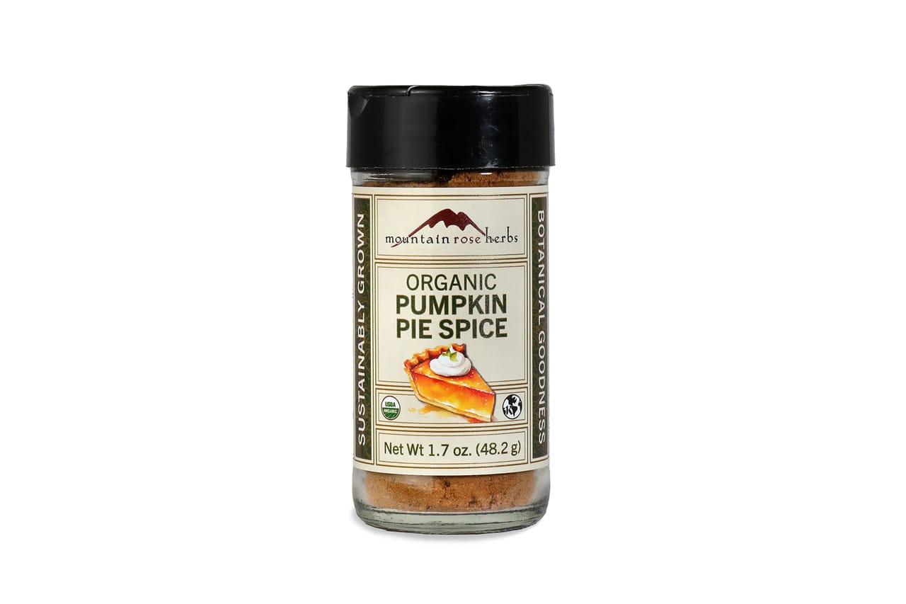 Pumpkin Pie Spice . Organic 1 Pumpkin Pie Spice . Organic