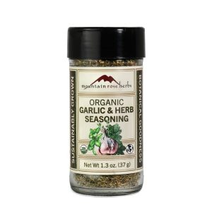 Garlic & Herb Seasoning . Organic